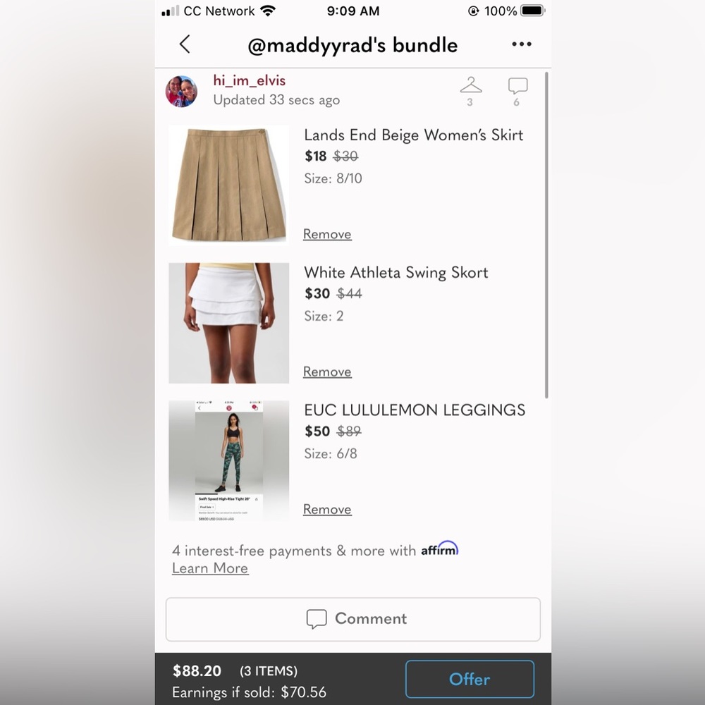 Trade for maddyrad